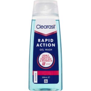 Clearasil Rapid Action Face Cleanser Gel Wash 200ml