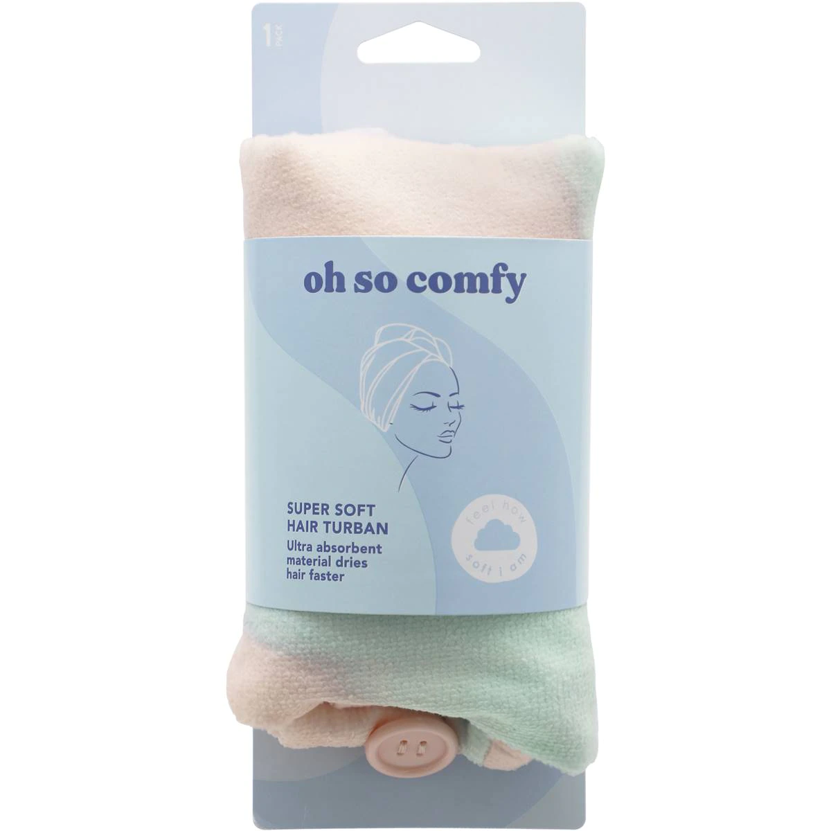 Oh So Comfy Super Soft Hair Turban Each