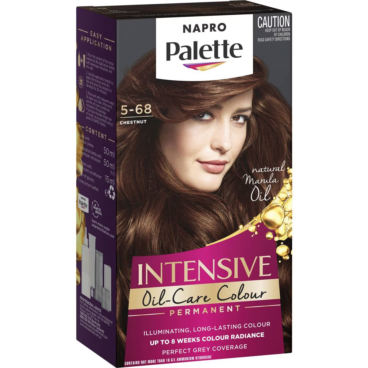 Napro Palette 5.68 Chestnut Permanent Colour Each