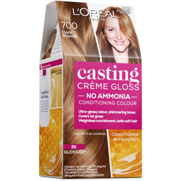 L'oreal Paris Casting Creme Gloss 700 Dark Blonde Each