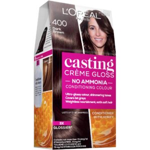 L'oreal Paris Casting Creme Gloss 400 Dark Brown Each