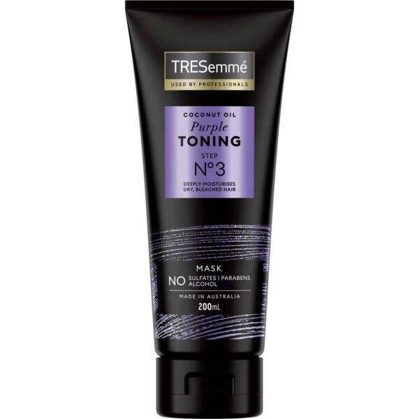 Tresemme Purple Toning Hair Mask With Purple Pigment & Coconut Oil 200ml