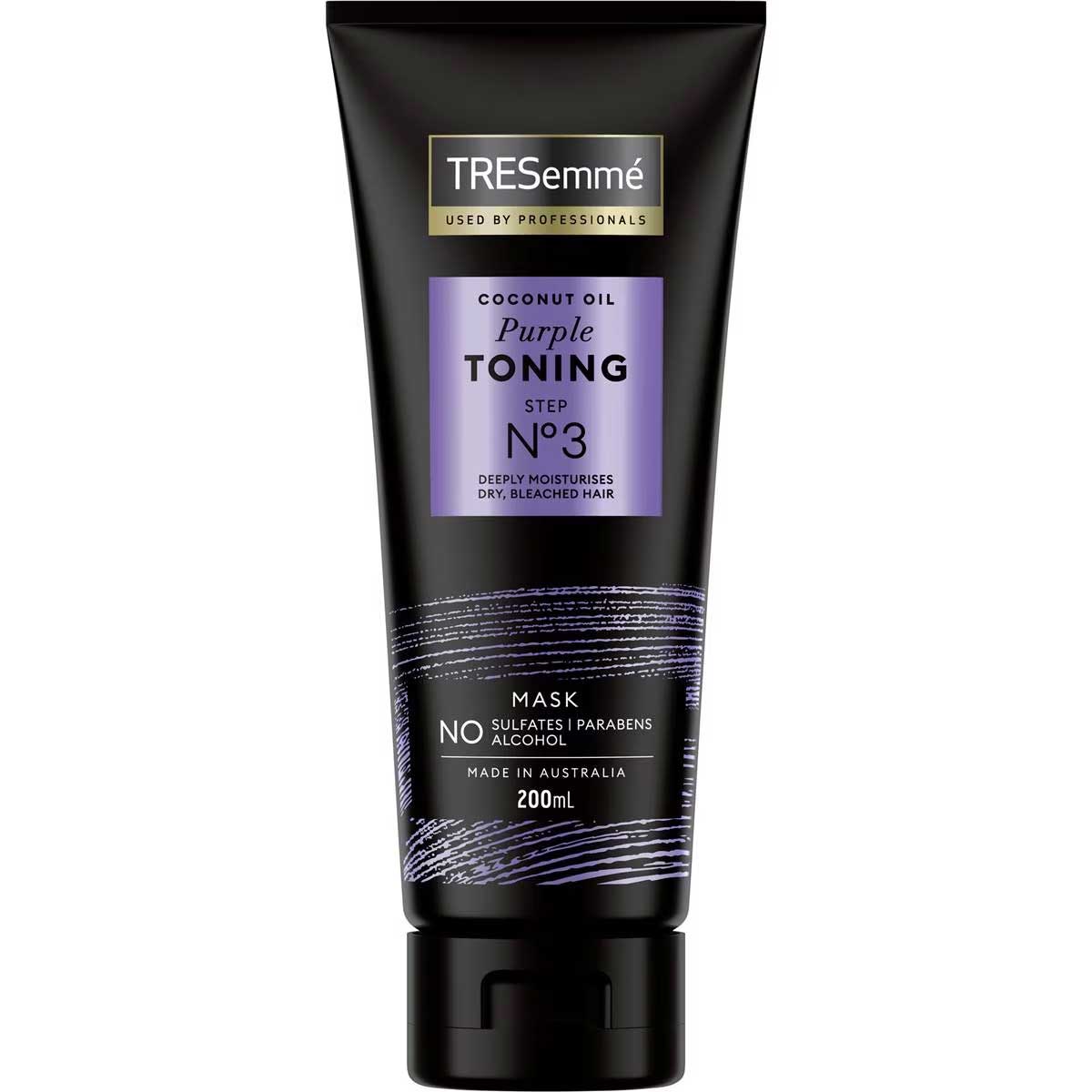 Tresemme Purple Toning Hair Mask With Purple Pigment & Coconut Oil 200ml