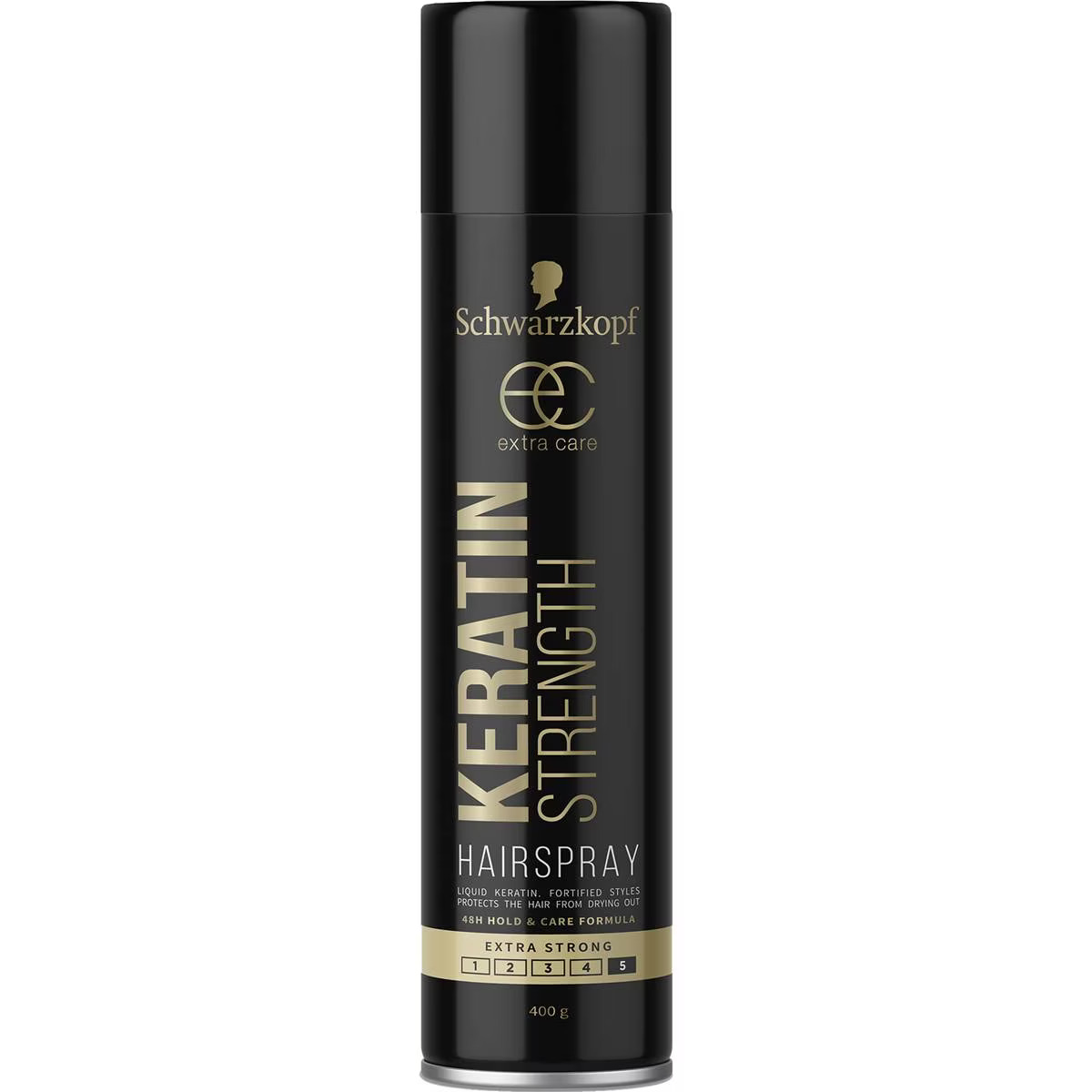 265733 Schwarzkopf Extra Care Keratin Strength Styling Hairspray 400g