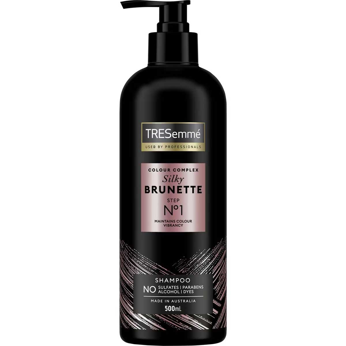 267132 Tresemme Pro Collection Silky Brunette Shampoo With Colour Complex 500ml