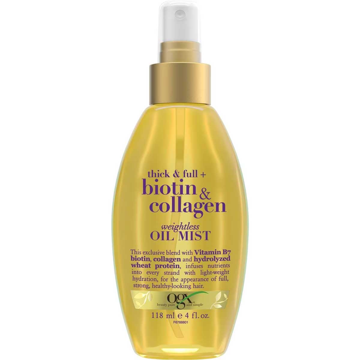Ogx Biotin & Collagen Volumising Weightless Oil Mist 118ml