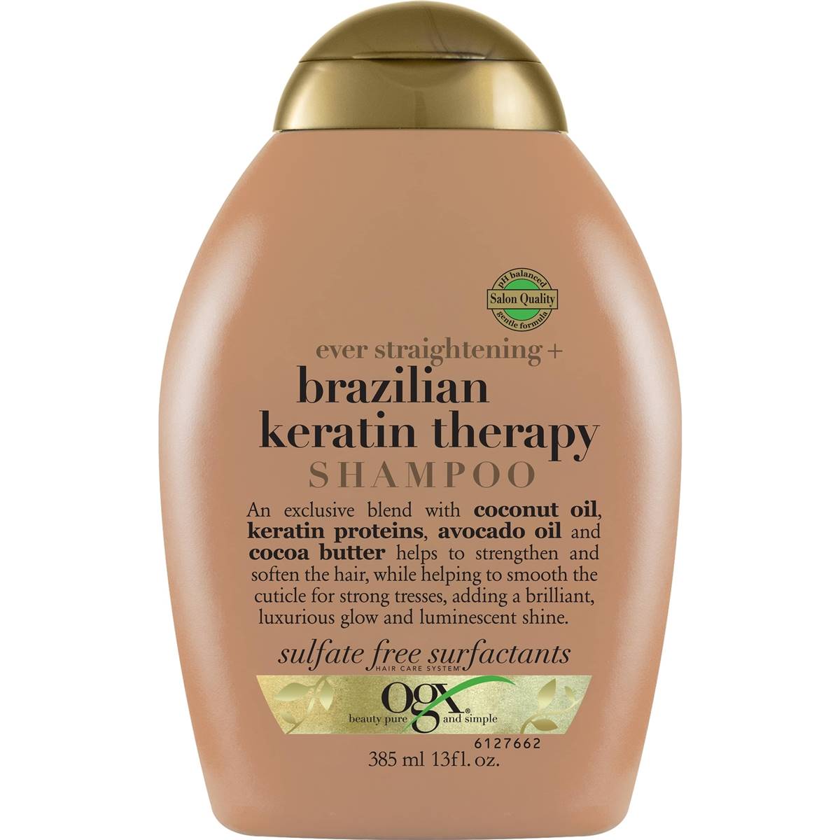 Ogx Brazilian Keratin Therapy Shampoo For Dull Hair 385ml