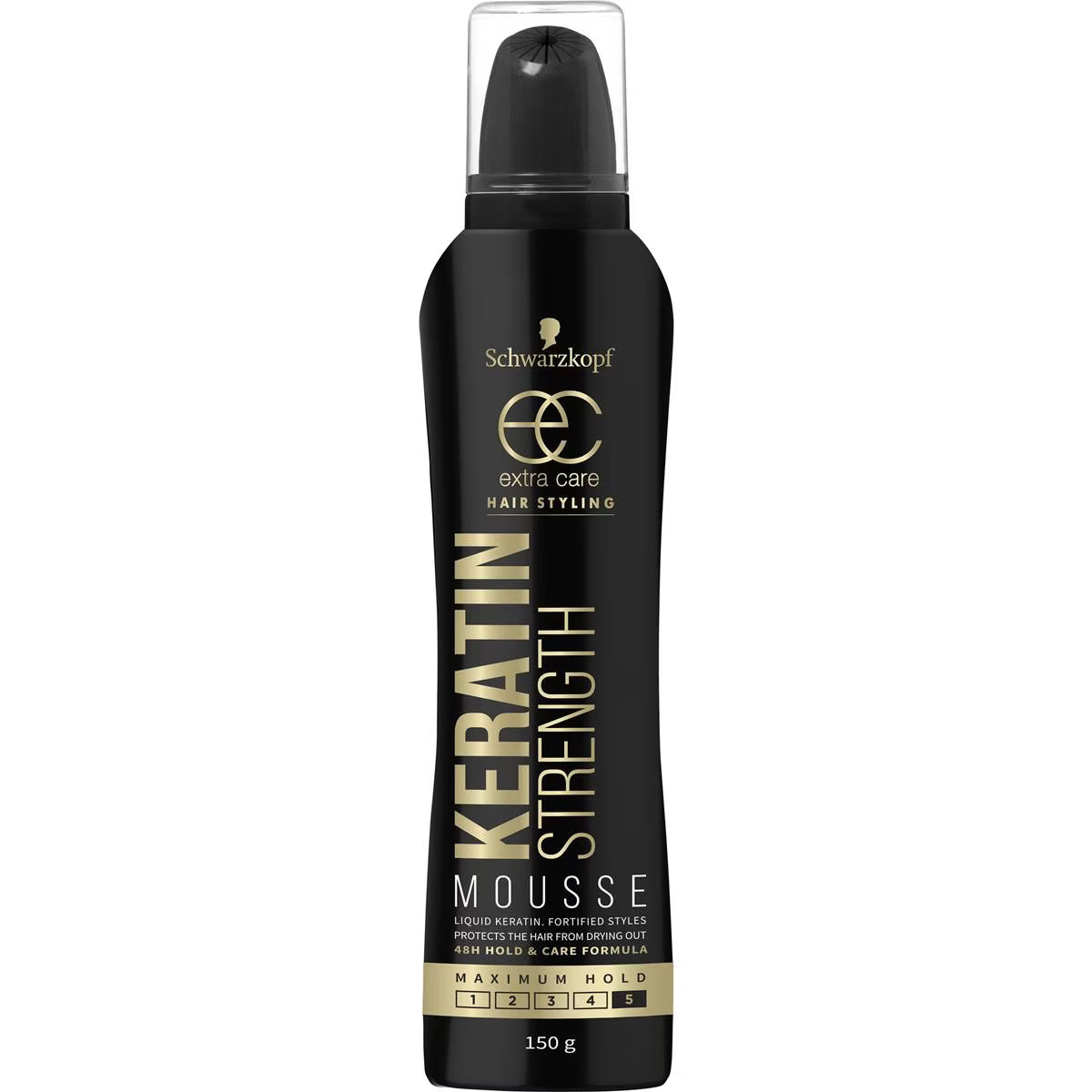 378916 Schwarzkopf Extra Care Keratin Strength Styling Mousse 150g