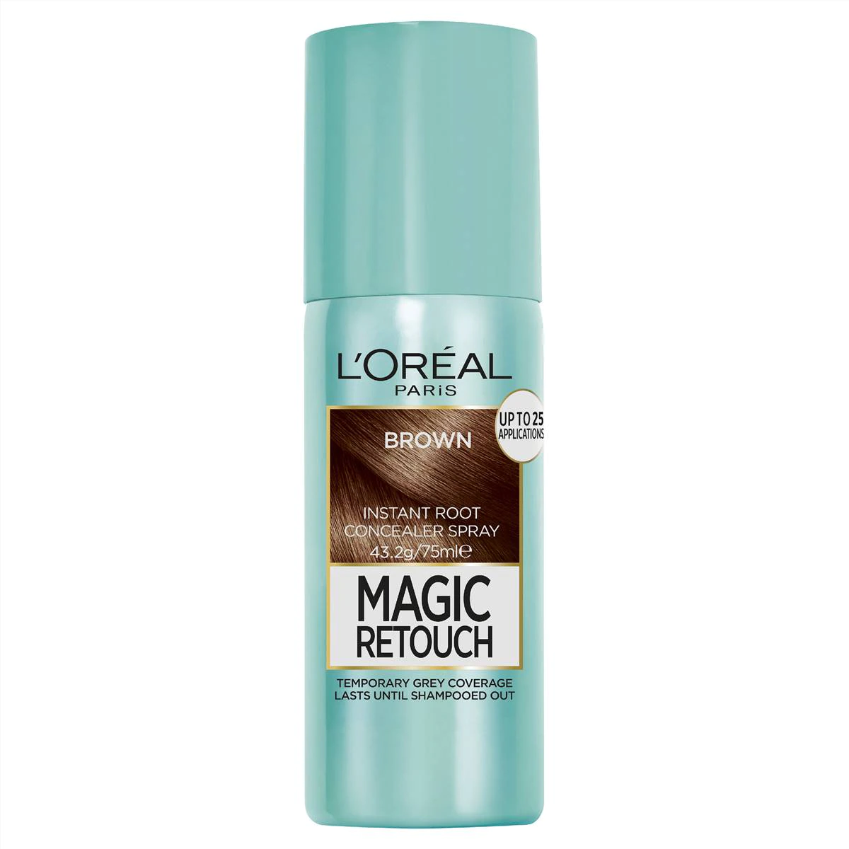 452053 L'oreal Paris Magic Retouch Hair Colour 3 Brown Each