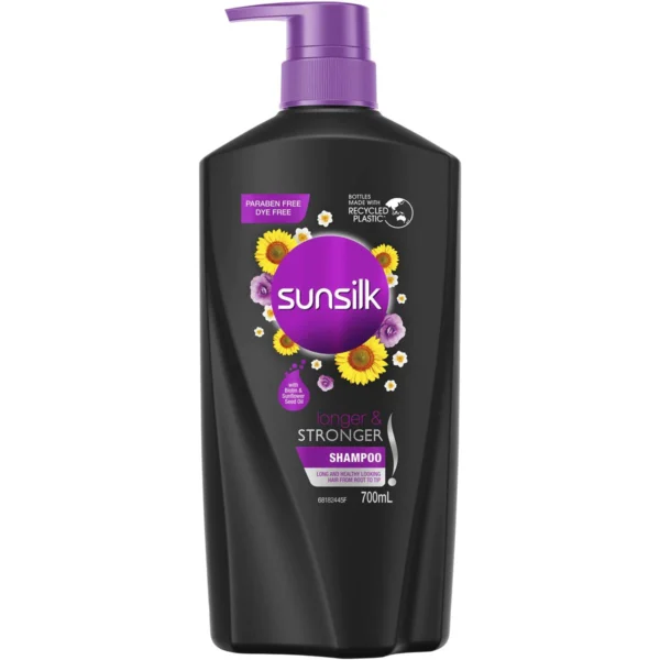 Sunsilk Shampoo Longer & Stronger 700 Ml