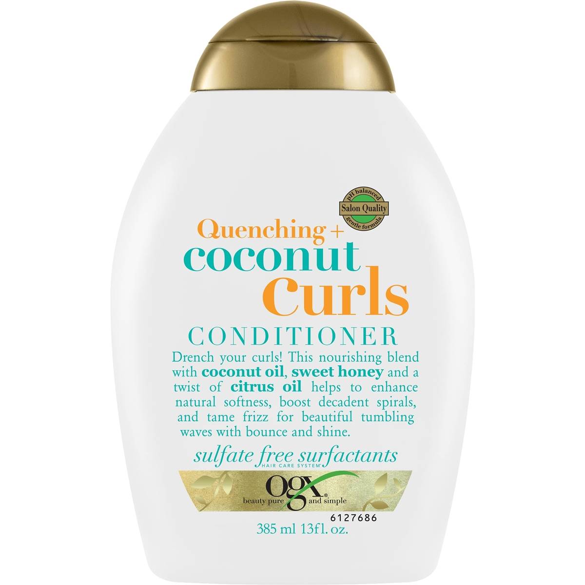 Ogx Coconut Curls Conditioner For Curly Hair 385ml