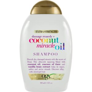 Ogx Extra Strength Coconut Miracle Oil Shampoo -dry Hair 385ml