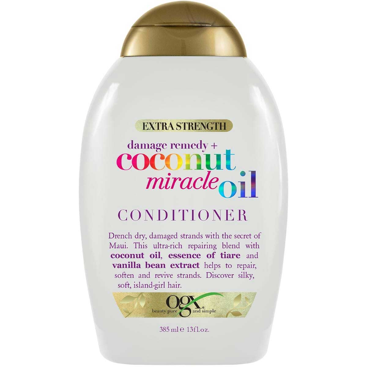 601150 Ogx Extra Strength Coconut Miracle Oil Conditioner -dry 385ml