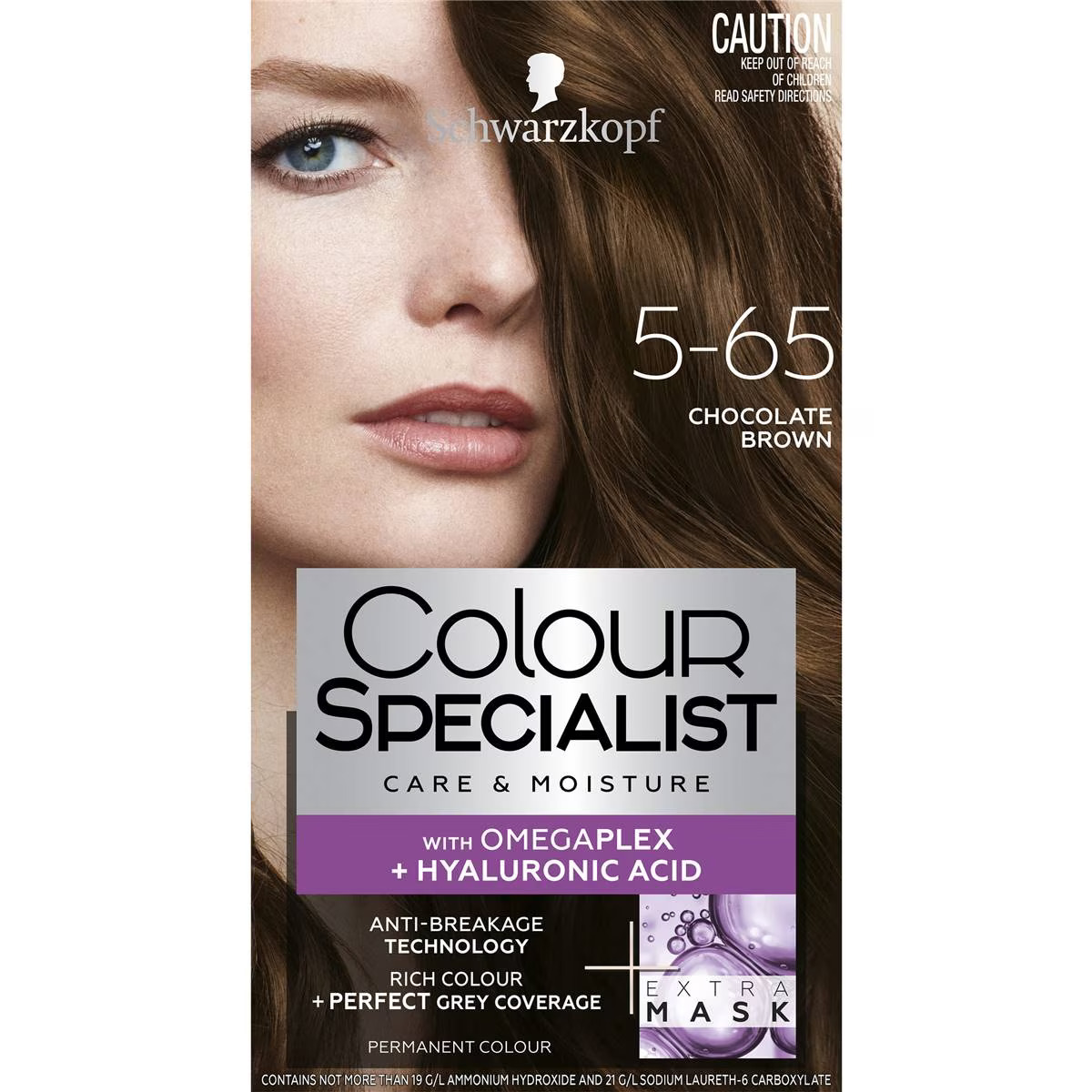 601566_1 Schwarzkopf Colour Specialist 5.65 Chocolate Brown Permanent Each
