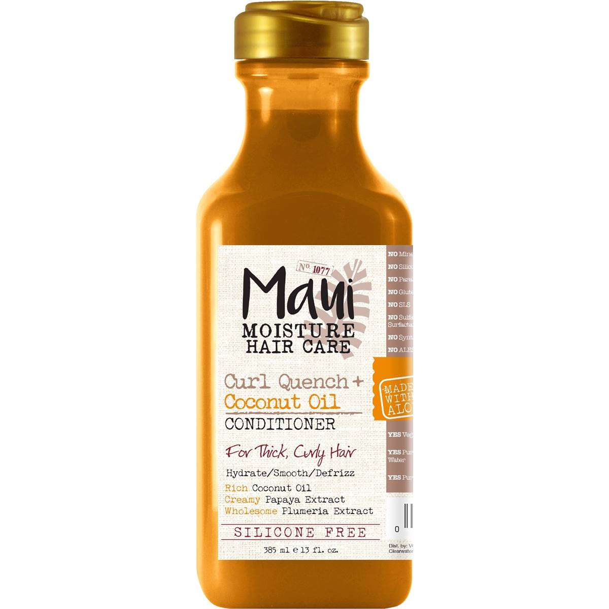 Maui Moisture Coconut Oil Conditioner For Curly Hair 385ml