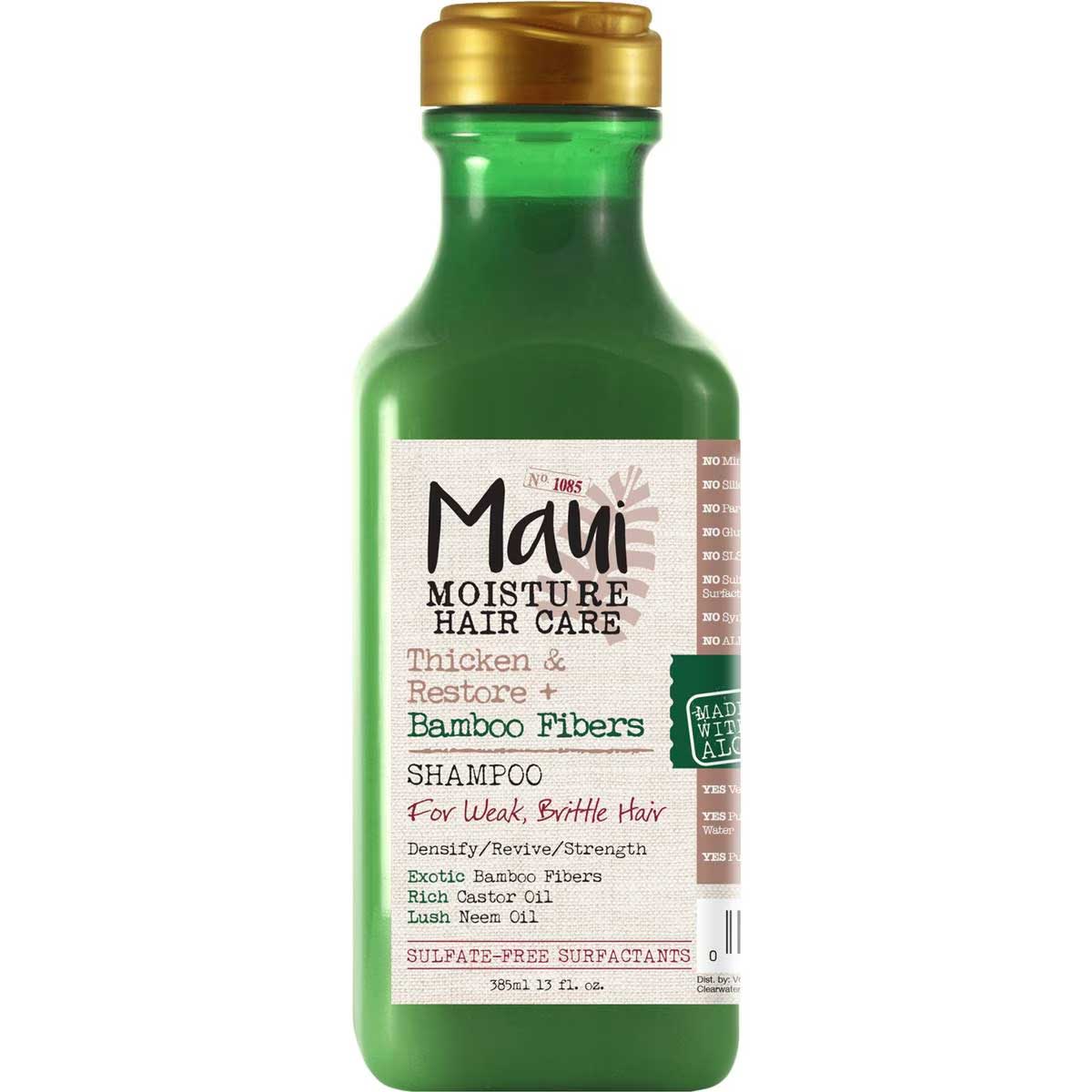 Maui Moisture Thicken & Restore Bamboo Fibre Shampoo 385ml