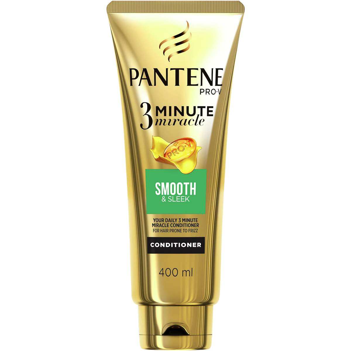 Pantene 3 Minute Miracle Smooth & Sleek Daily Hair Treatment 400ml