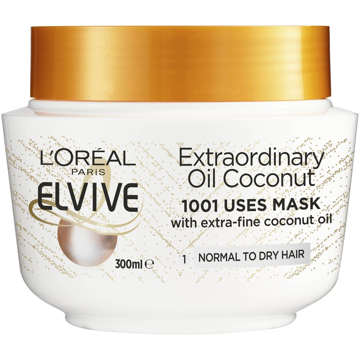 682747 L'oreal Paris Elvive Extraordinary Coconut Oil Mask 300ml