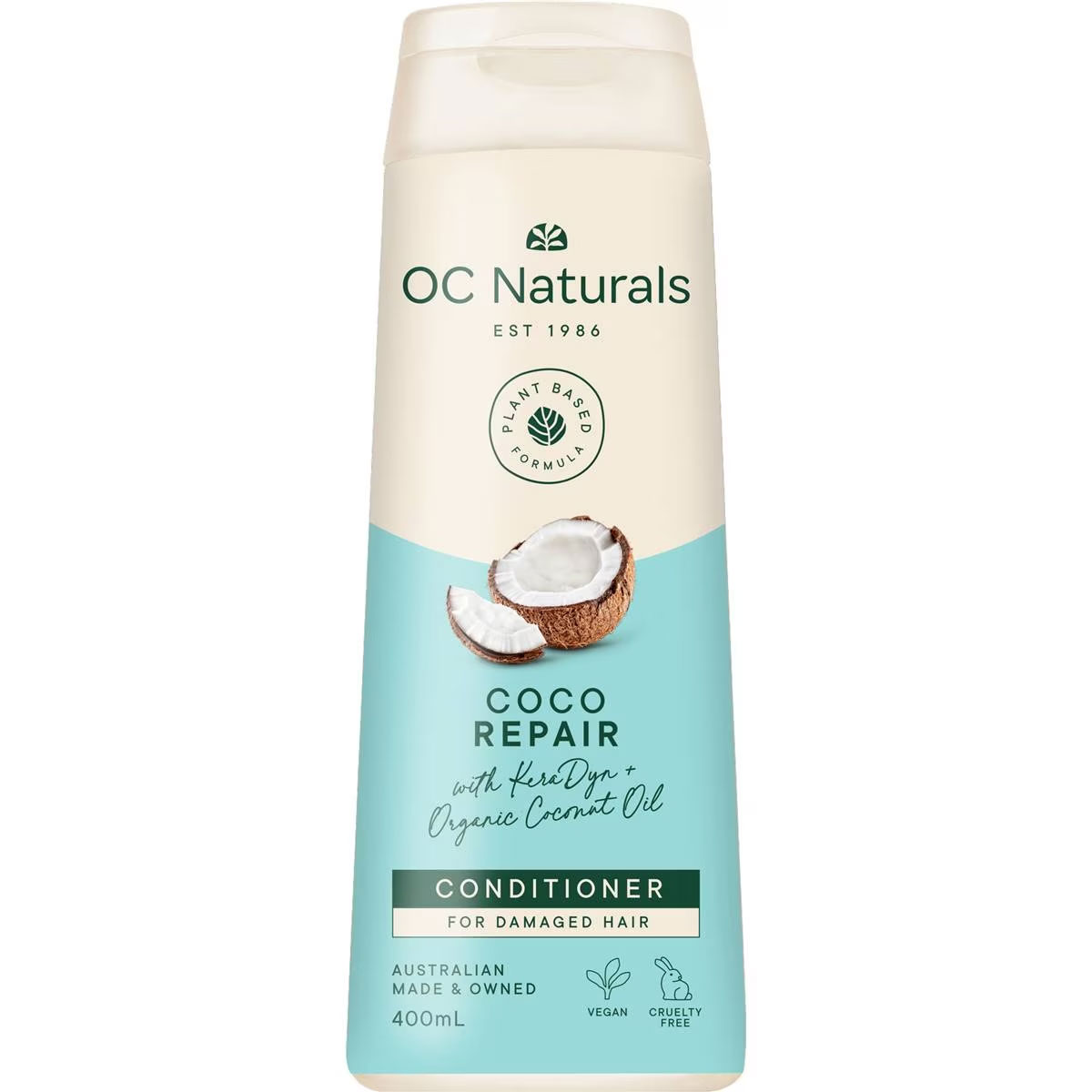 Oc Naturals Conditioner Coco Repair 400ml The Australian Products