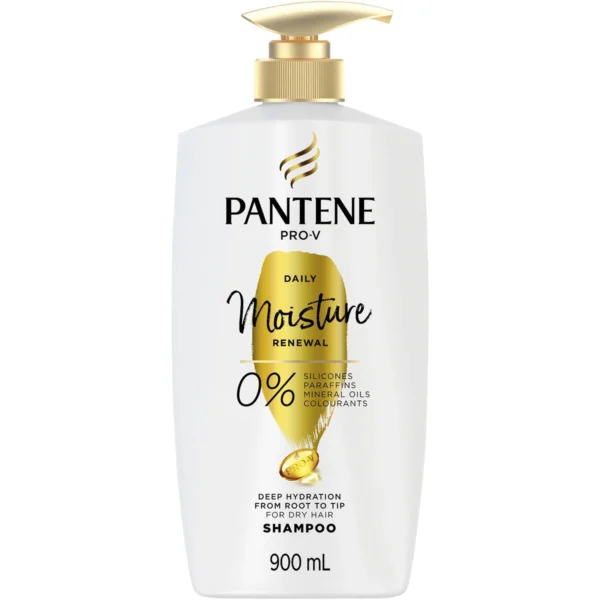 Pantene Pro-v Daily Moisture Renewal Nourishing Shampoo Dry Hair 900ml