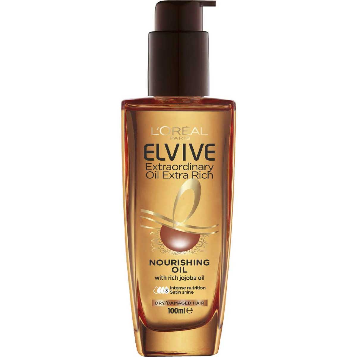856309 L'oreal Paris Elvive Extraordinary Oil Hair Treatment 100ml
